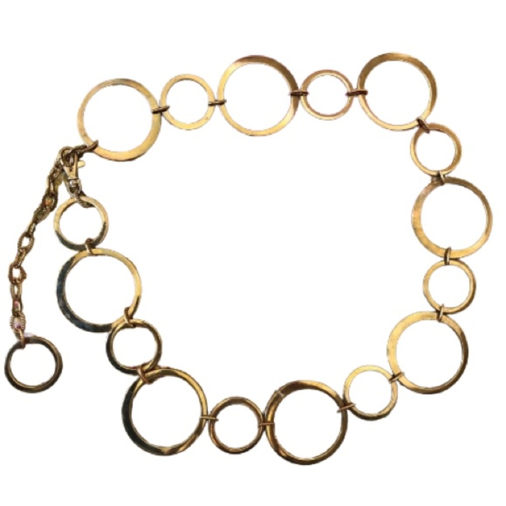 Vintage Brass/Goldtone Chain Belt